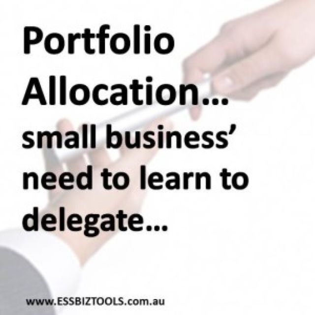 Portfolio Allocations Are Important For Effective Management