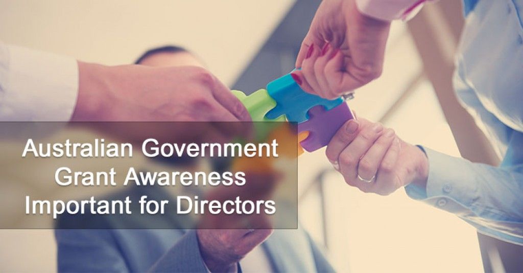 Australian Government Grant Awareness Important for Directors